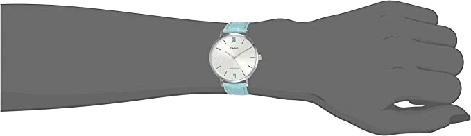 Жіночий годинник Casio LTP-VT01L-7B3UDF Сріблястий з блакитним - зображення 6