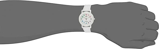 Жіночий практичний годинник Casio LQ-139L-7BDF Білий - зображення 5