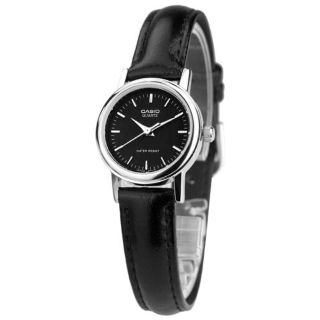 Женские часы Casio LTP-1095E-1ADF водонипронецаемые Черные с ...