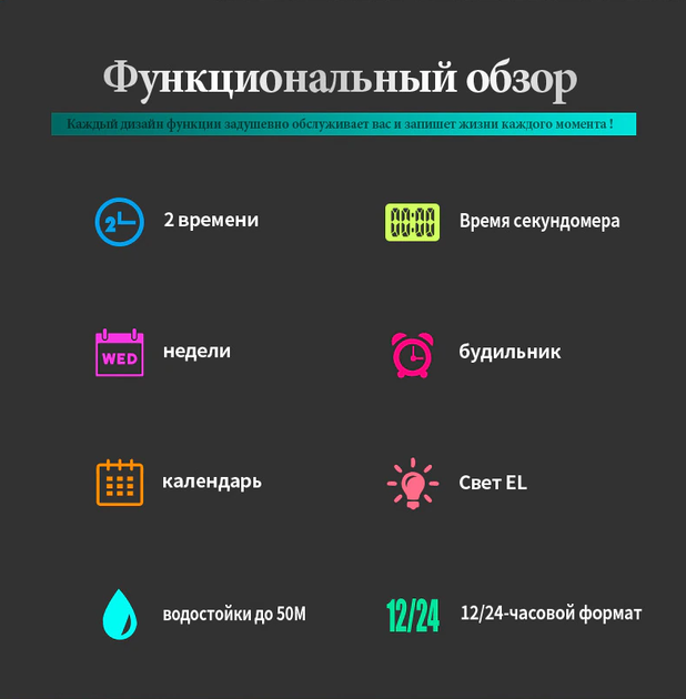 Мужские часы Skmei 1675 Черные - изображение 13