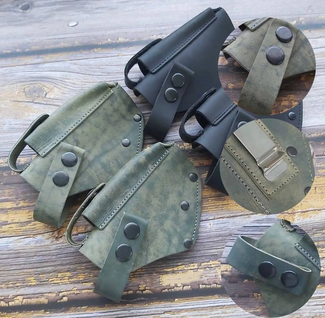 Кобура для пистолета на скобе, кобура пистолетная для Макарова, пистолетный чехол, военный/армейский кейс ПМ - изображение 1