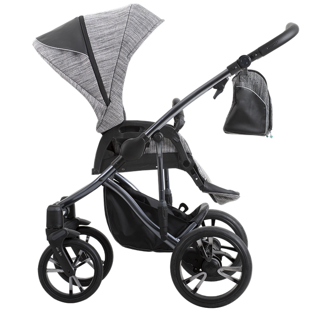 Детская универсальная коляска 2 в 1 Bebetto Bresso Premium DARK 02 - зображення 2