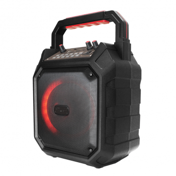 Портативна колонка XPRO Вт USB, AUX, FM, Bluetooth чорна - Фото 4 Портативна колонка XPRO Вт USB, AUX, FM, Bluetooth чорна - изображение 4