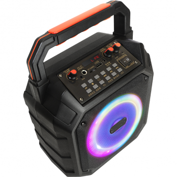 Портативна колонка XPRO Вт USB, AUX, FM, Bluetooth чорна - Фото 5 Портативна колонка XPRO Вт USB, AUX, FM, Bluetooth чорна - изображение 5