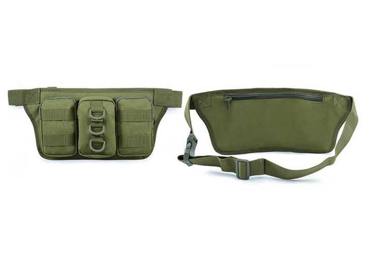 Сумка поясна Smartex 3P Tactical 2 ST-025 army green - зображення 2