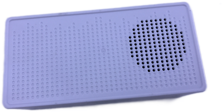 Портативна Bluetooth колонка з годинником J61 8210 (білий) мінідинамік - зображення 4