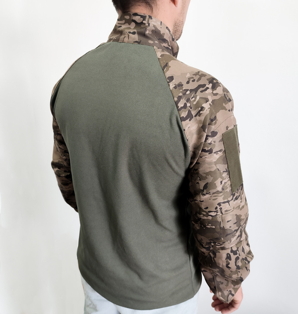 Тактическая рубашка UBACS LeRoy цвет – мультикам+олива (50) - изображение 2