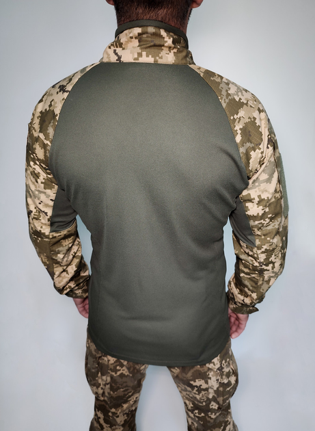 Тактична сорочка UBACS LeRoy колір - піксель-олива (50) - зображення 2