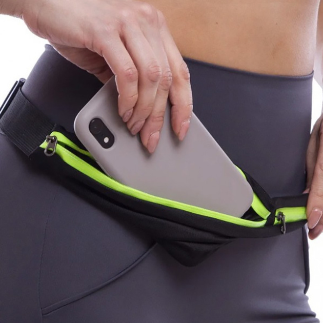 Спортивная сумка на пояс для бега - Go Runners Pocket Belt удобная - изображение 1