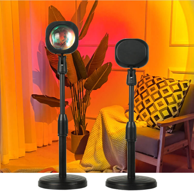 Проекционная радужная лампа от USB ЗАКАТ Sunset Lamp N2 – фото, отзывы ...