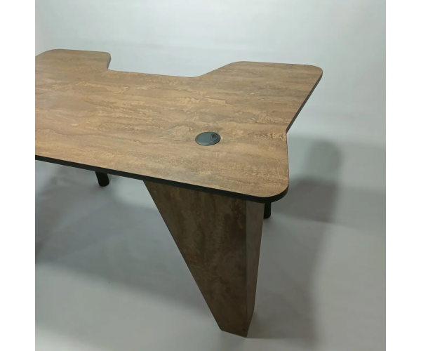 Стіл комп'ютерний геймерський ігровий DROM Butterfly Rusty Stone +Підставка для системного блоку - изображение 6