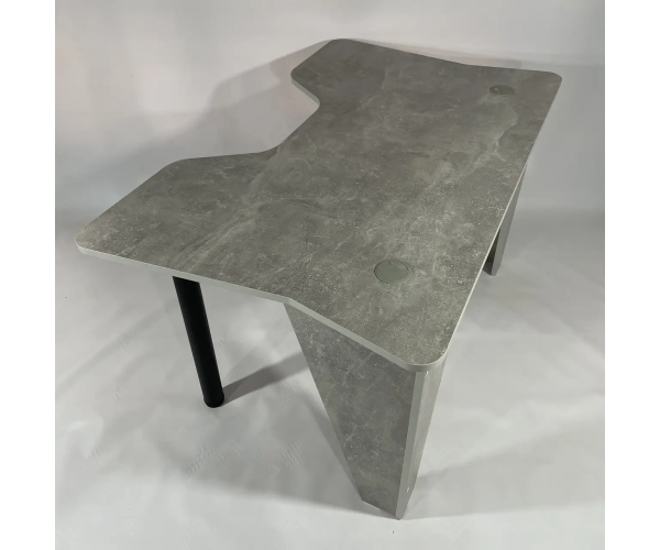 Стіл комп'ютерний геймерський ігровий DROM Butterfly Concrete - зображення 4