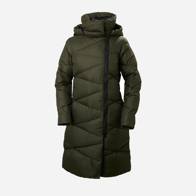 Пуховик зимний длинный женский Helly Hansen W Tundra Down Coat 53301-482 XS Зеленый (7040055972634) - Фото 3 Пуховик зимний длинный женский Helly Hansen W Tundra Down Coat 53301-482 XS Зеленый (7040055972634) - изображение 3