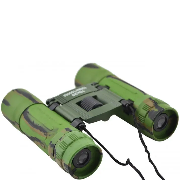 Бинокль Bushnell M100-10x25 компактный, складной, влагозащищенный, противоударный Camouflage - изображение 4