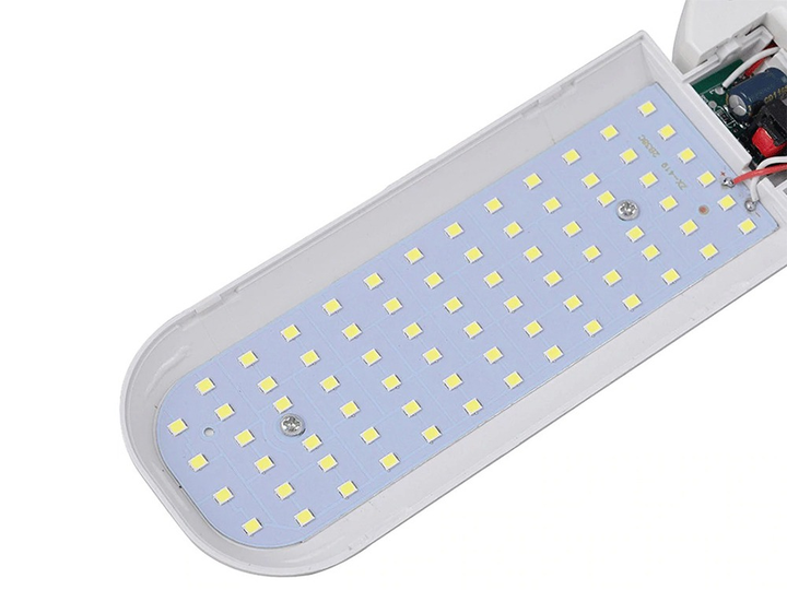 Світлодіодна складана лампа в патрон Е27 із трьома лопатями Z-Light LED bulb 45W розкладний світильник комплект 5 шт. - зображення 10