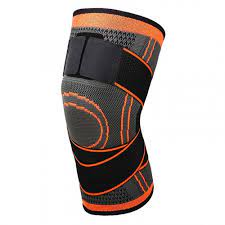Наколінник спортивний бандаж колінного суглоба 2 ШТУКИ Sibote Knee Support WN-26O компресійний фіксатор на коліно Сірий з оранжевим - Фото 5 Наколінник спортивний бандаж колінного суглоба 2 ШТУКИ Sibote Knee Support WN-26O компресійний фіксатор на коліно Сірий з оранжевим - зображення 5