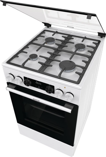 Kuchenka gazowa z piekarnikiem elektrycznym Gorenje GK5C61WF - obraz 4