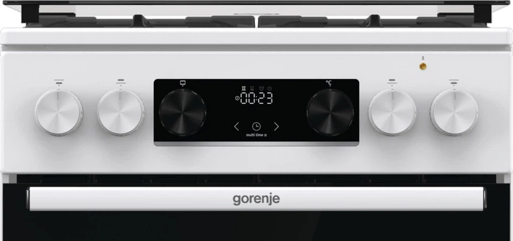 Kuchenka gazowa z piekarnikiem elektrycznym Gorenje GK5C61WF - obraz 7