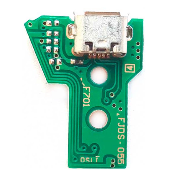 Модуль зарядки Micro USB Honson для Dualshok 4 V2 JDS-055 (12 Pin) - Фото 1 Модуль зарядки Micro USB Honson для Dualshok 4 V2 JDS-055 (12 Pin) - изображение 1