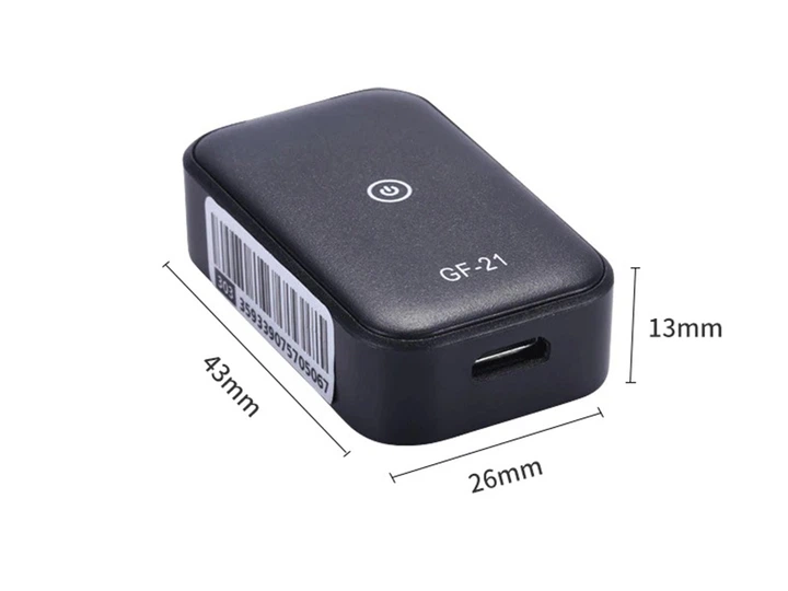 Миниатюрный GPS-трекер BauTech GF21 для автомобиля для защиты вещей от потери WIFI LBS GPS 2G Черный (1009-149-00) - изображение 3