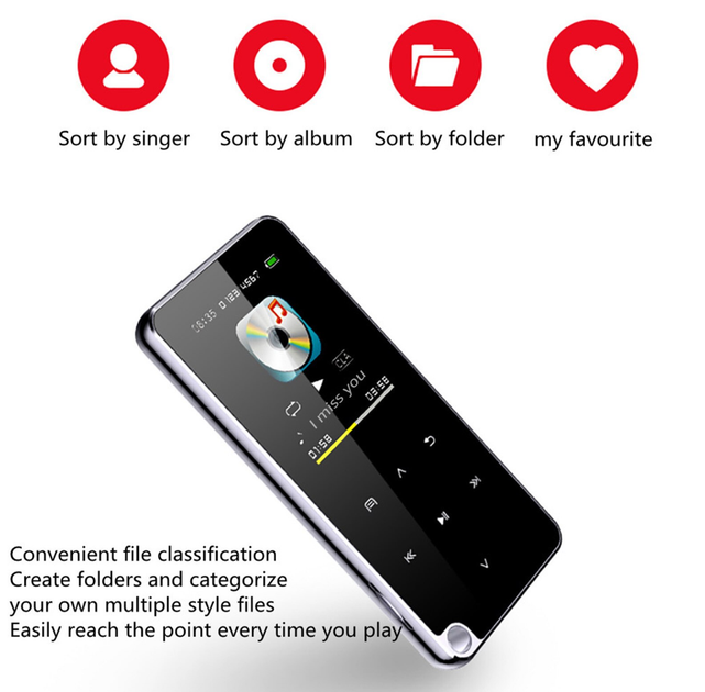 MP3 плеер JNN M25 Original Bluetooth Hi-Fi 4Gb - изображение 3