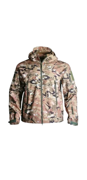 Тактична куртка Softshell розмір XL Мультикам - зображення 1