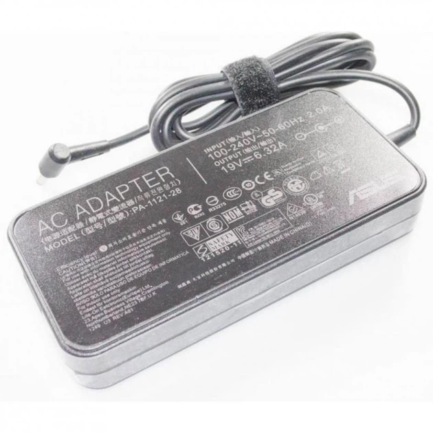 Блок питания к ноутбуку ASUS 120W 19V, 6.32A, разъем 4.5/3.0 (PA-1121-28 A15-120P1A / A40161) (190254) - изображение 2