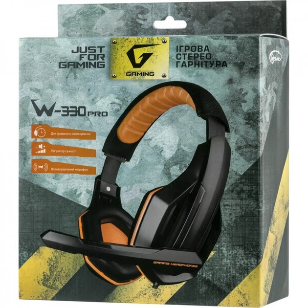 Наушники Gemix W-330 PRO - Фото 8 Наушники Gemix W-330 PRO - изображение 8
