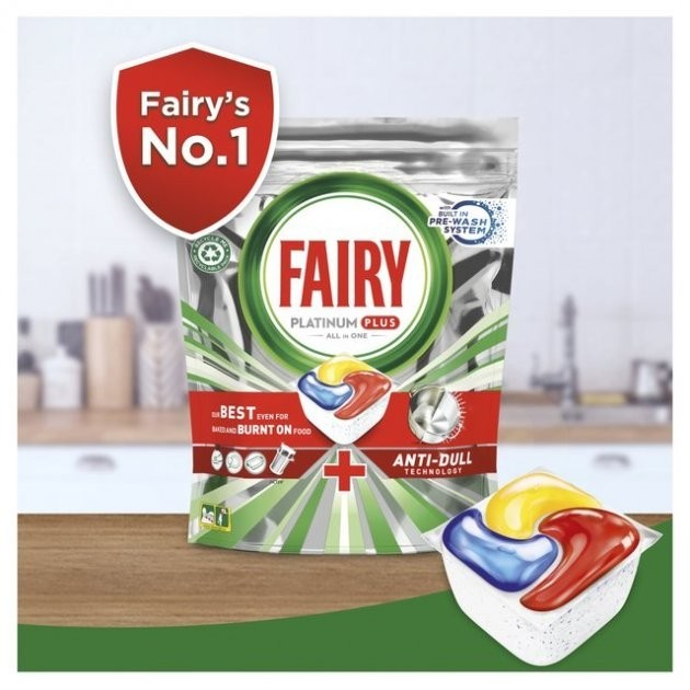Капсулы Fairy Platinum PLUS All in One 45 шт (8001841956633) – купить ...
