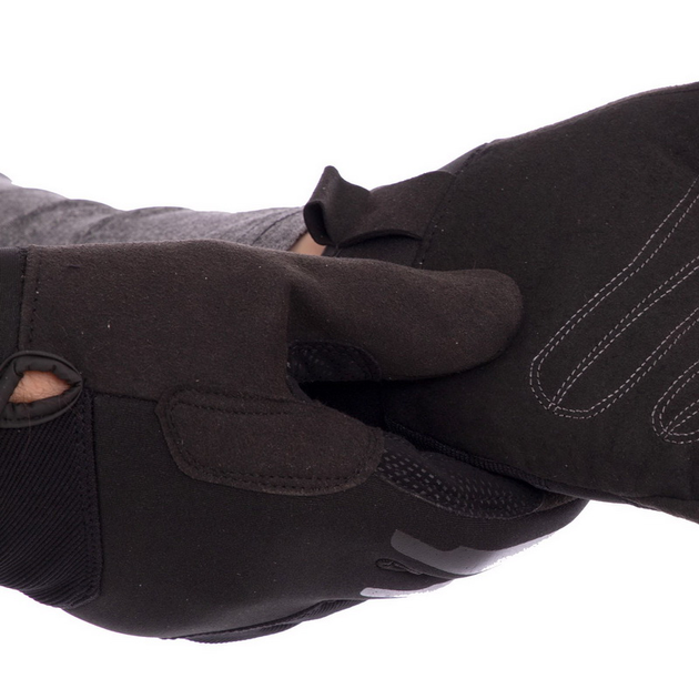 Тактичні рукавички із закритими пальцями BLACKHAWK Розмір XL чорні BC-4924 - зображення 2