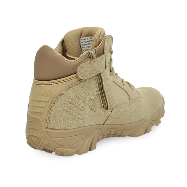 Тактичні черевики Lesko 6675 Sand Khaki 40 чоловічі (маломірят) 24.5 см - зображення 2