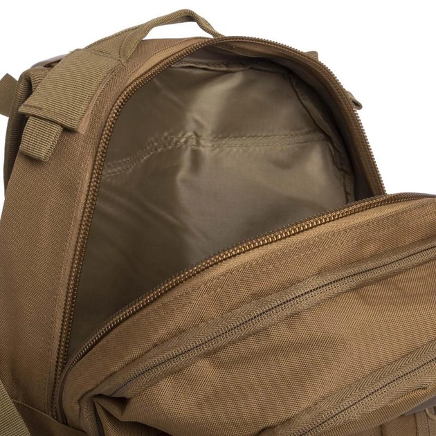 Рюкзак-сумка тактичний штурмової SILVER KNIGHT V-30л khaki TY-119 - зображення 2