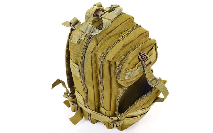 Рюкзак тактический штурмовой SILVER KNIGHT V-17 л olive 3P - изображение 2
