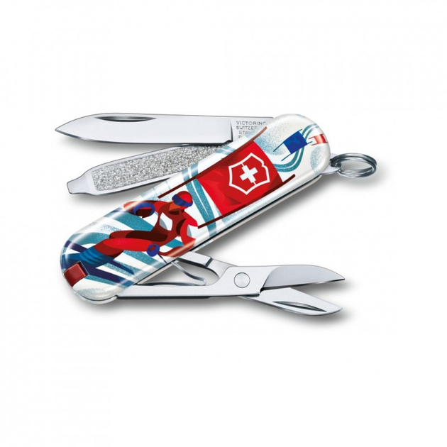 Нож Victorinox Classic Limited Edition "Ski Race" (0.6223.L2008) - зображення 1