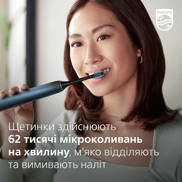 Электрическая зубная щетка PHILIPS Sonicare HX9911/88 Diamond Clean 9000 - Фото 10 Электрическая зубная щетка PHILIPS Sonicare HX9911/88 Diamond Clean 9000 - изображение 10