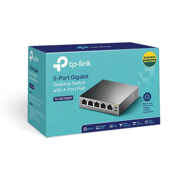 Комутатор TP-Link TL-SG1005P - зображення 5