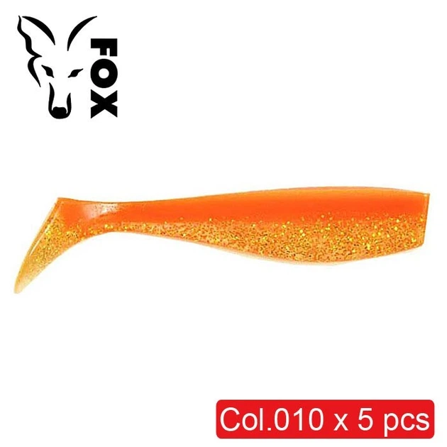 Набор силиконовых приманок #4 FOX SWIMMER 80 mm - 30 шт - изображение 3