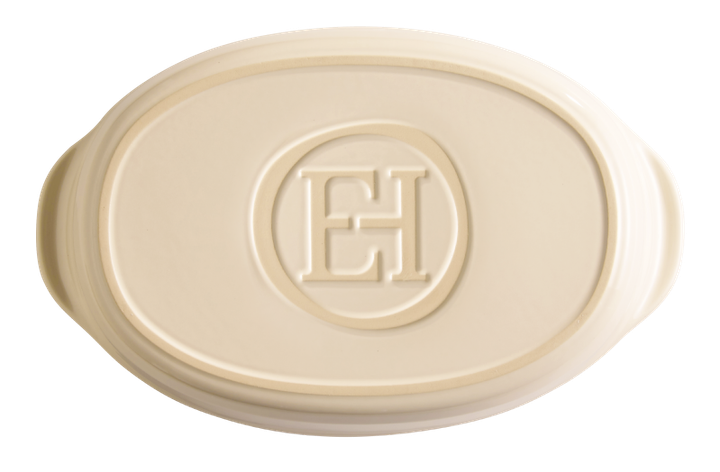 Форма для запекания овальная Emile Henry Ovenware 27х17,5 см кремовая (029050) - изображение 5