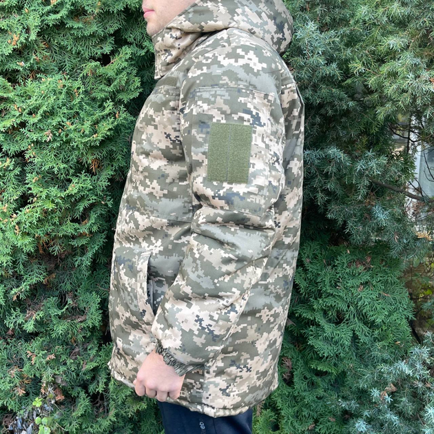 Куртка-бушлат военная мужская тактическая ВСУ (ЗСУ) Пиксель 8727 48 размер - изображение 2