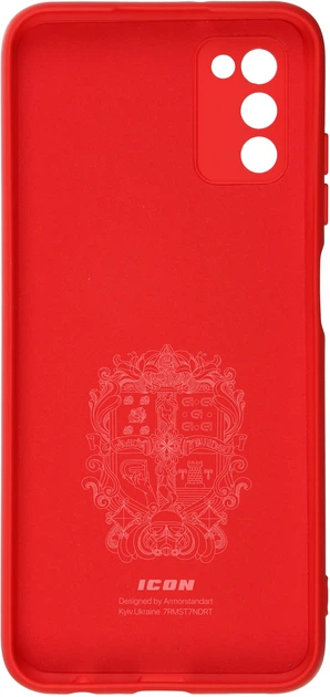 Чохол для смартфона Samsung Galaxy A03s ArmorStandart Icon Case Red Camera cover (ARM64528) - Фото 2 Чохол для смартфона Samsung Galaxy A03s ArmorStandart Icon Case Red Camera cover (ARM64528) - зображення 2