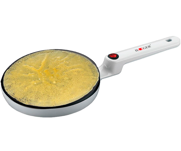 Блинница погружная с антипригарным покрытием 20 см HAEGER HG-5208 белая 650W (HG-5208_390) - изображение 11