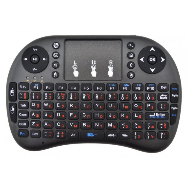 Беспроводная мини клавиатура с тачпадом KeyBoard mini i8 Пульт USB для ...