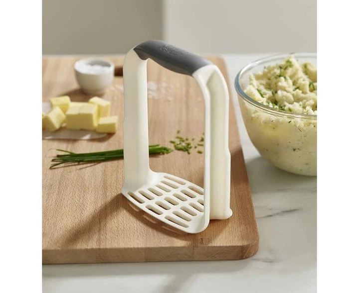 Картопледавка прес для пюре 16.5 x 11.9 см пластикова Білий (VK-1626) TRG-164363 - зображення 2