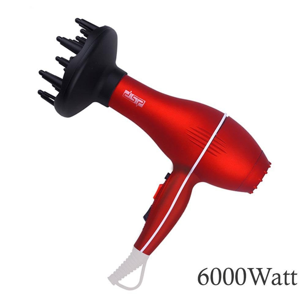 Фен для укладки волос Профессиональный DSP 6000W с дифузором и ...