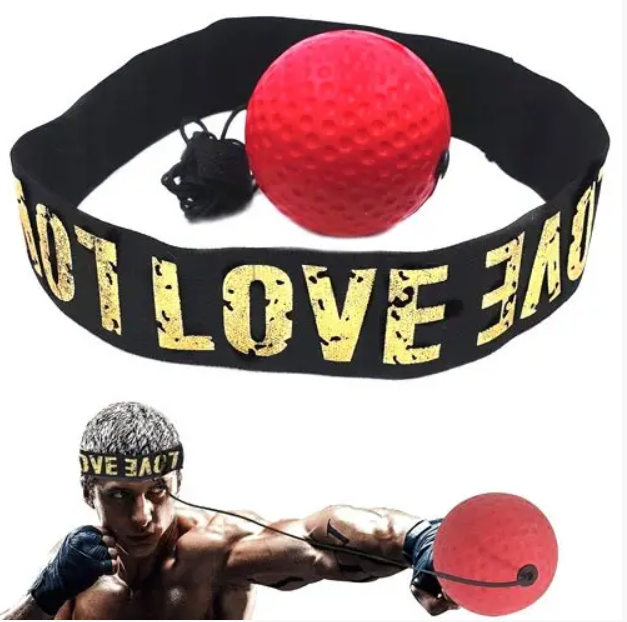 Тренажер мяч для бокса Fight Ball, мячик на резинке, красный (KG-4347) - Фото 1 Тренажер мяч для бокса Fight Ball, мячик на резинке, красный (KG-4347) - изображение 1