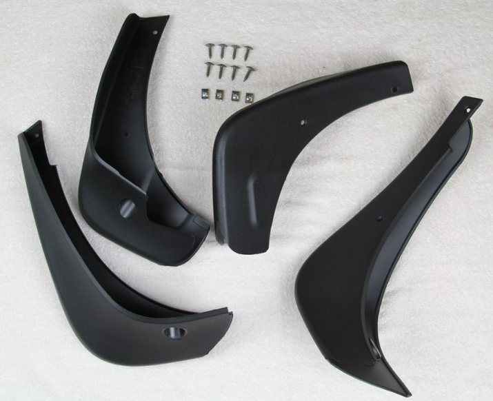 Брызговики на Nissan Qashqai 07-13 комплект AVTM Ниссан Кашкай АМ0006458 - изображение 6
