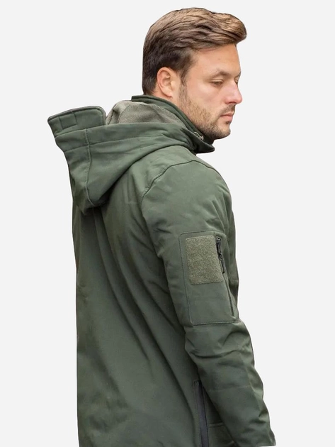 Тактическая куртка утепленная Grifon Squad Soft Shell 1221132 54 Хаки (ROZ6400158937) - изображение 2