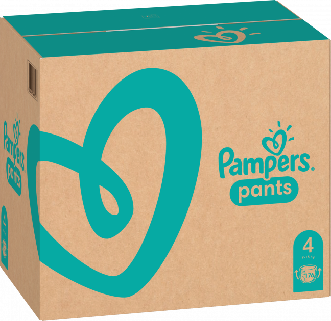 Подгузники-трусики Pampers Pants Размер 4 Эластичные 176 штук Maxi 9-15 кг Удобные практичные - изображение 3