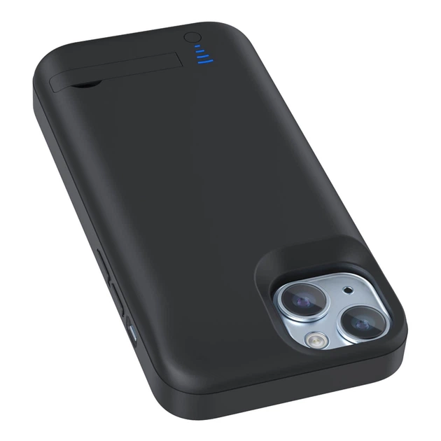 Чехол повербанк iBattery для iPhone 14 Plus 5000 mAh black - Фото 4 Чехол повербанк iBattery для iPhone 14 Plus 5000 mAh black - изображение 4