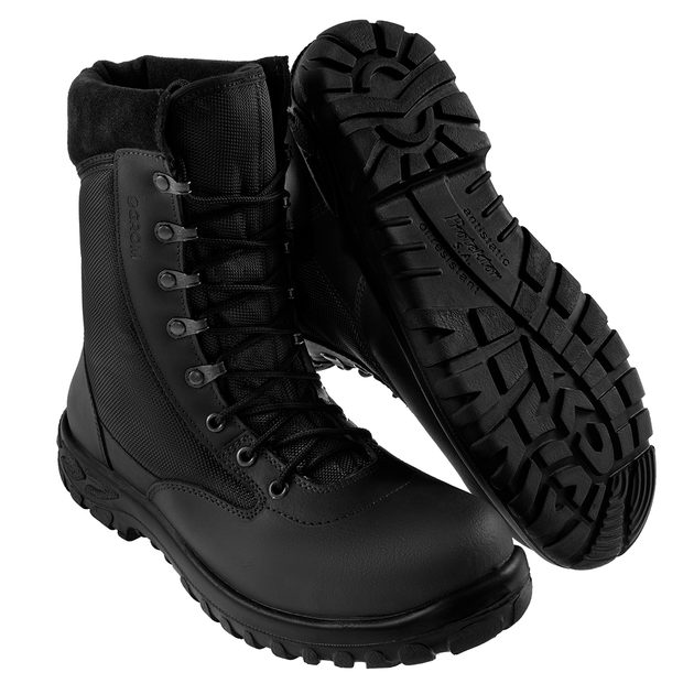 Тактичні черевики Protektor S.A. Grom Black Size 40 - зображення 1